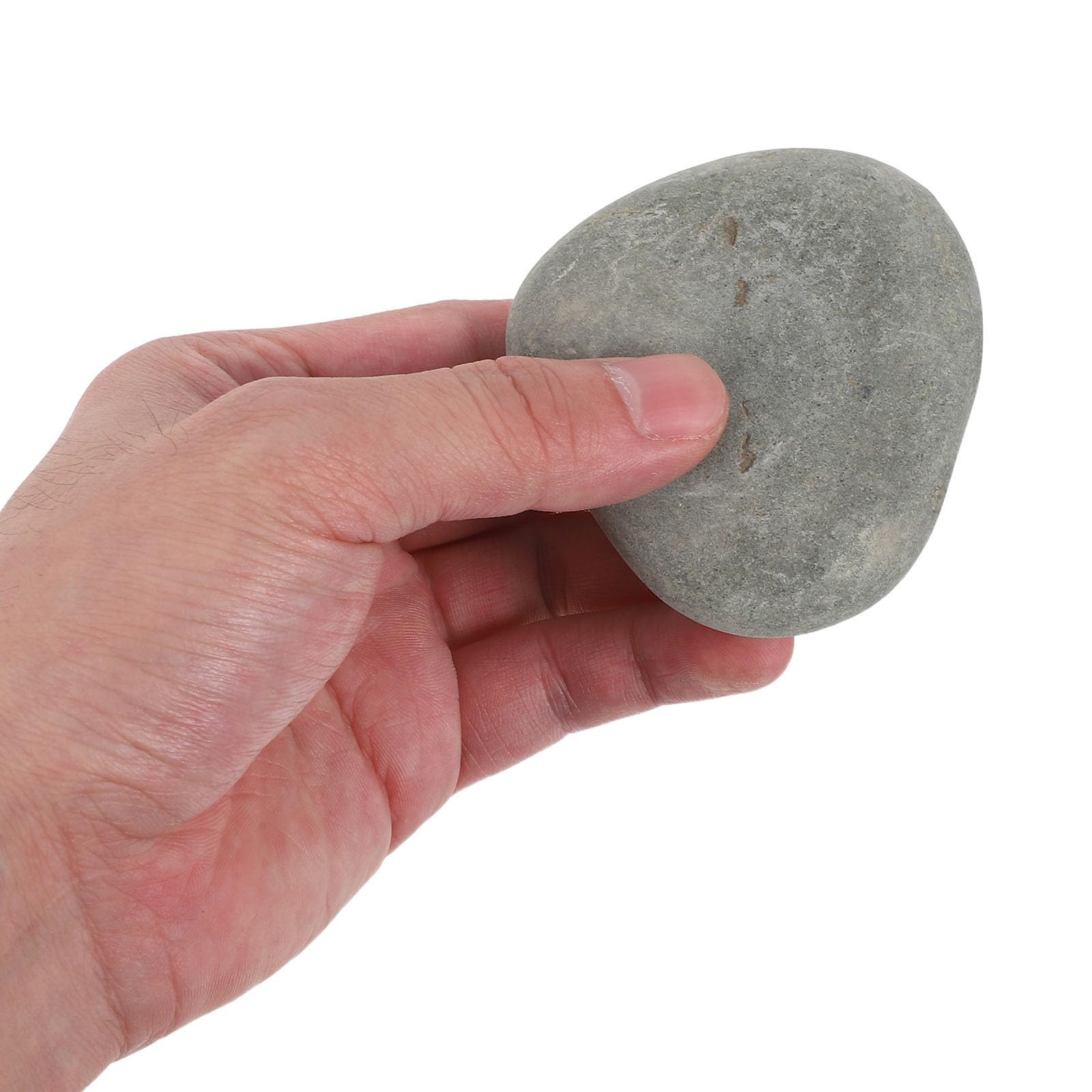 VILLCASE 12 Piedras Planas Naturales de Río para Pintar, Piedras Lisas de 5-8cm para Manualidades, Ideales para Estimular la Creatividad Adultos durante Vacaciones