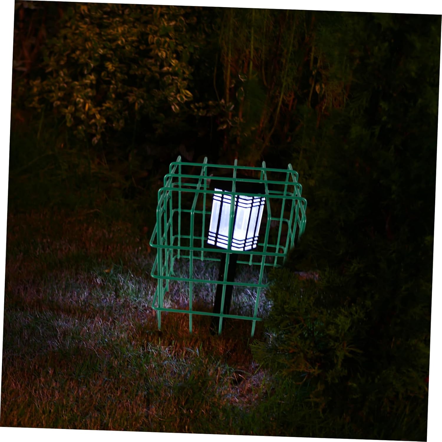 SUPVOX Outdoor Landscape Lighting Wire Guard Cage Impact Resistant Dome for Ground Lights Spotlights Pathway Safety Easy Install for Yards Driveways Patios