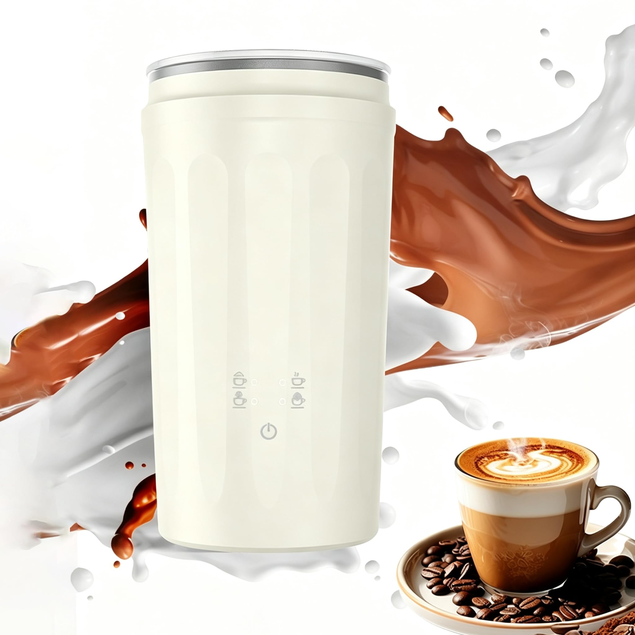 Montalatte Elettrico, Vaporiera Automatica 4 In 1