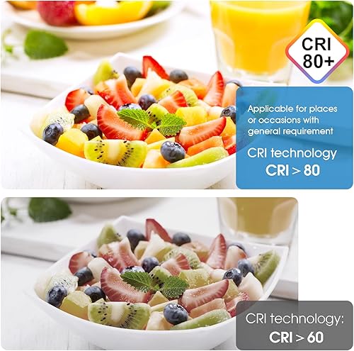 Miniatura 6 de Bombilla LED G25, bombillas de tocador equivalentes a 60 vatios para baño, 4000 K luz diurna natural, luz blanca redonda, base E26 para iluminación