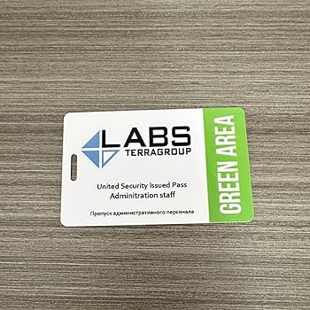 Amazon.co.jp: FLOORSOUTH Tarkovからの脱出 レッドカード TerraGroup