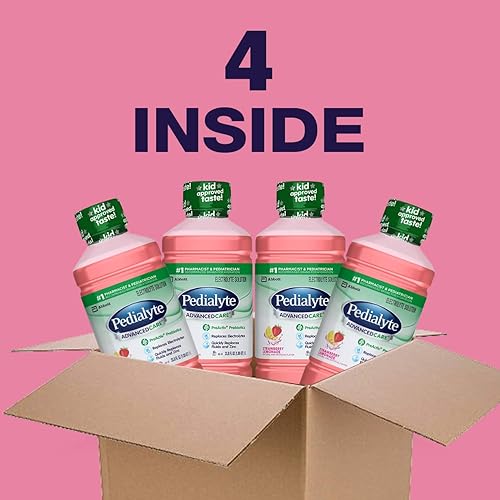 Vista 14 de Pedialyte Advanced care, solución oral de electrolitos, 0.26 gal, 8 unidades, 1, 1