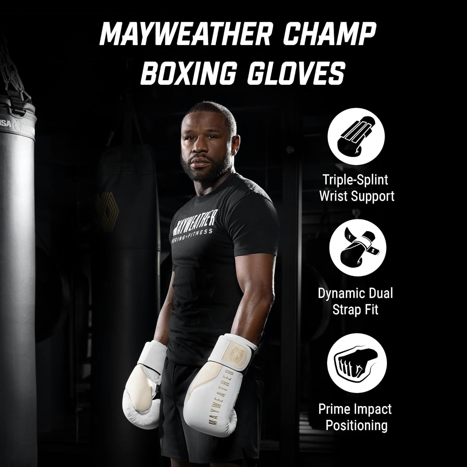 Hayabusa Mayweather Champ Boxing Gloves for Men and Women