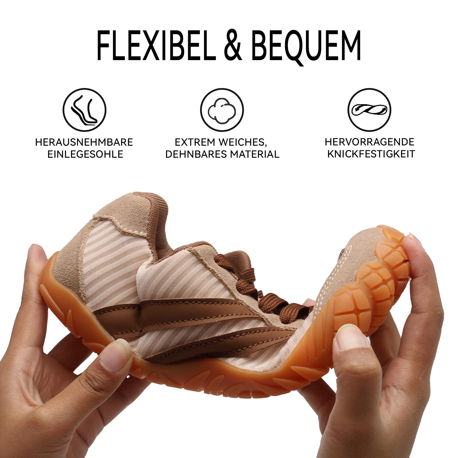 Barfuss Schuhe Damen Barfußschuhe Herren Retro Sneaker, Breite Zehenbox Barfussschuhe Zero-Drop Sohle Leichte Minimalistische Traillaufschuhe, Rutschfester Atmungsaktiv Walkingschuhe