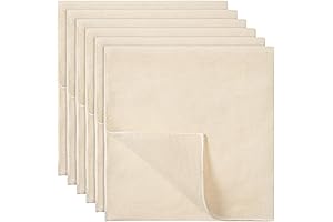 Cheese Cloths for Straining: Unbleached Pure Cheesecloth for Cooking & Preparing Food