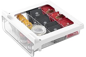 vacane Under Shelf Pull Out Drawer with Removable Divider