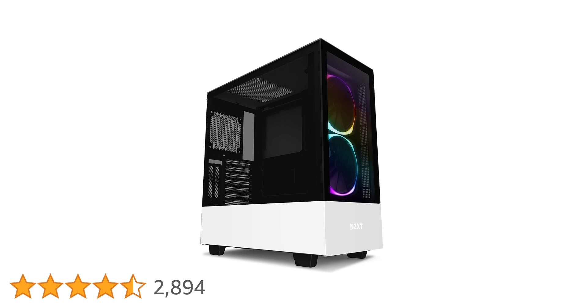 PCケース(自作PC用) NZXT H510 Elite White & Black Amazon.co.jp: NZXT H510 Elite White & Black ミドルタワーPCケース