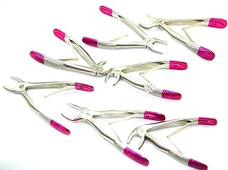 German Premium Pedo Extracting Forceps 7pc Kelin Set Dental Instruments Children (CYNAMED)