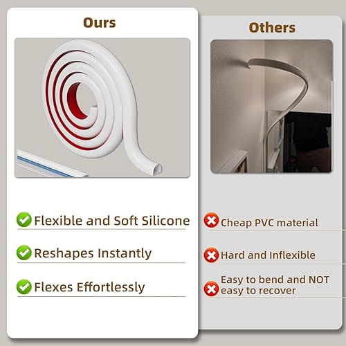 Miniatura 5 de Ocultador de cable de 39 pulgadas para TV montado en la pared, adhesivo de un cable para pared, kit de cubiertas de cable para cables que se