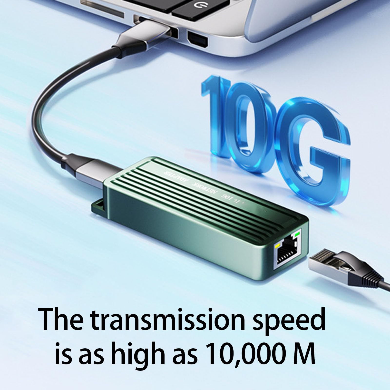 Porta USB C a RJ45 Convertitori 1Gbps Gigabit Wire Adattatore di rete Spine di alluminio Gioca Adattatore Ethernet in lega di alluminio