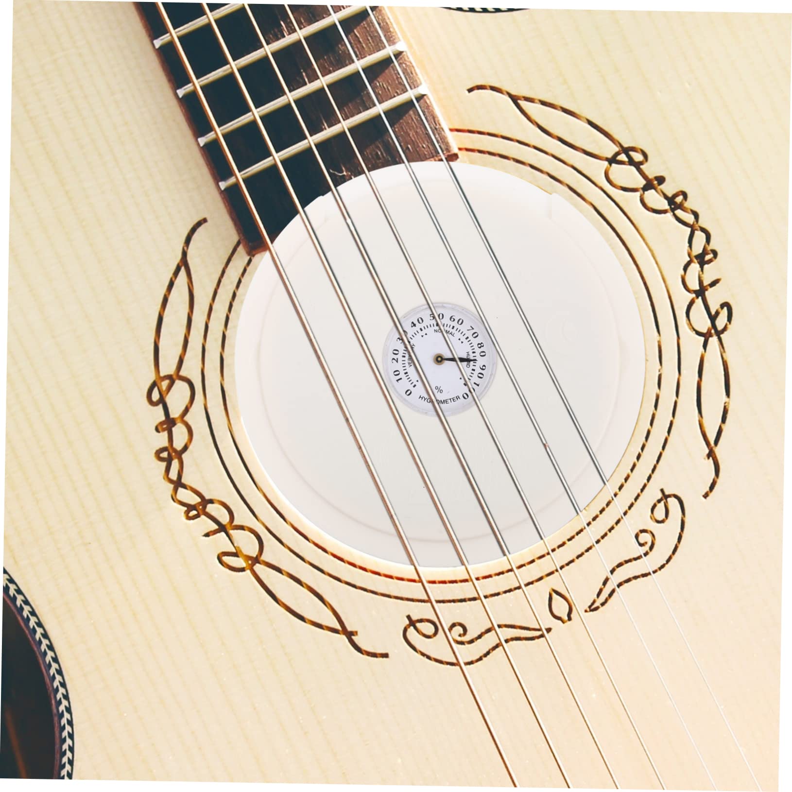 HEMOTON 2 Umidificatori Per Chitarra Acustica Kit Per La Della Chitarra Con Umidificatore Per Buca Sonora E Igrometro