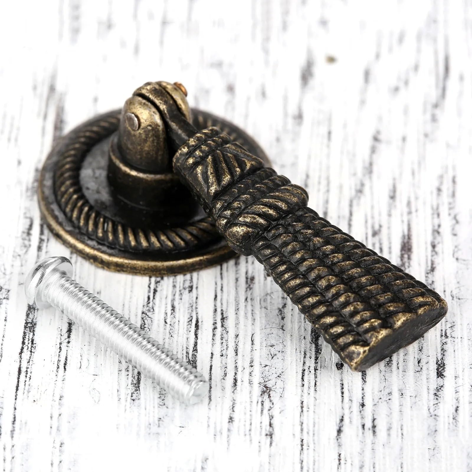 Boutons d'armoire à trou unique 28x50mm pour réparer une poignée de tiroir cassée