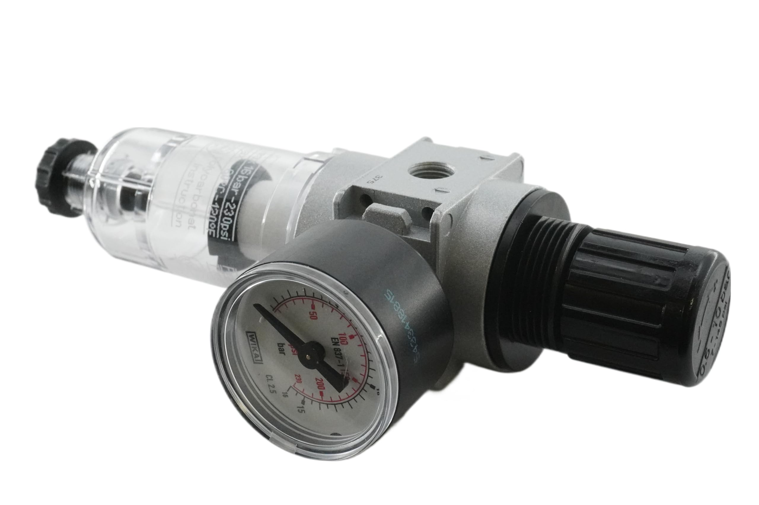 Regolatore filtro, serie 0, 1000 l/min, riduttore di pressione G 1/8" e G 1/4"