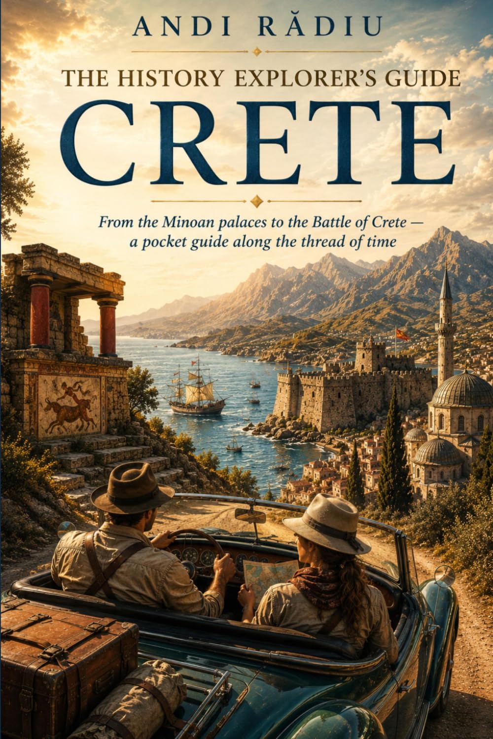 CRETE - THE HISTORY EXPLORER’S GUIDE: From the Minoan palaces to the Battle of Crete — a pocket guide along the thread of time