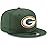 New Era NFL 9FIFTY Adjustable mens Snapback Hat Cap One Size Fits All (Green Bay Packers)