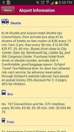 Airport Transit Guide – vue 6