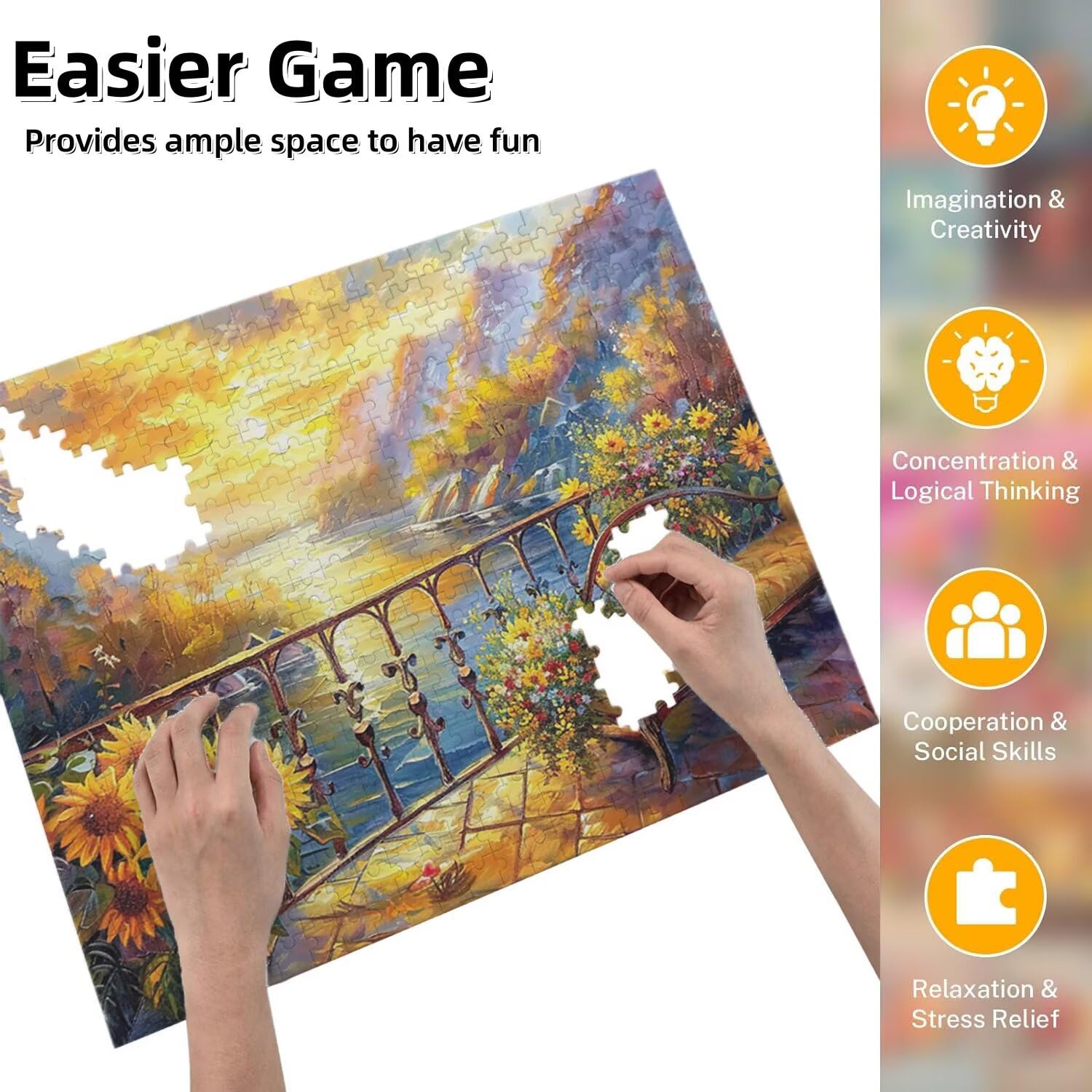 Puzzle układanki, 6000 sztuk klasycznych układanek, łamigłówek układanki relaksacyjne inteligencja, trudne trudne puzzle dla dorosłych Wymagające puzzle gra rodzinna, prezent dla miłości przyjaciela