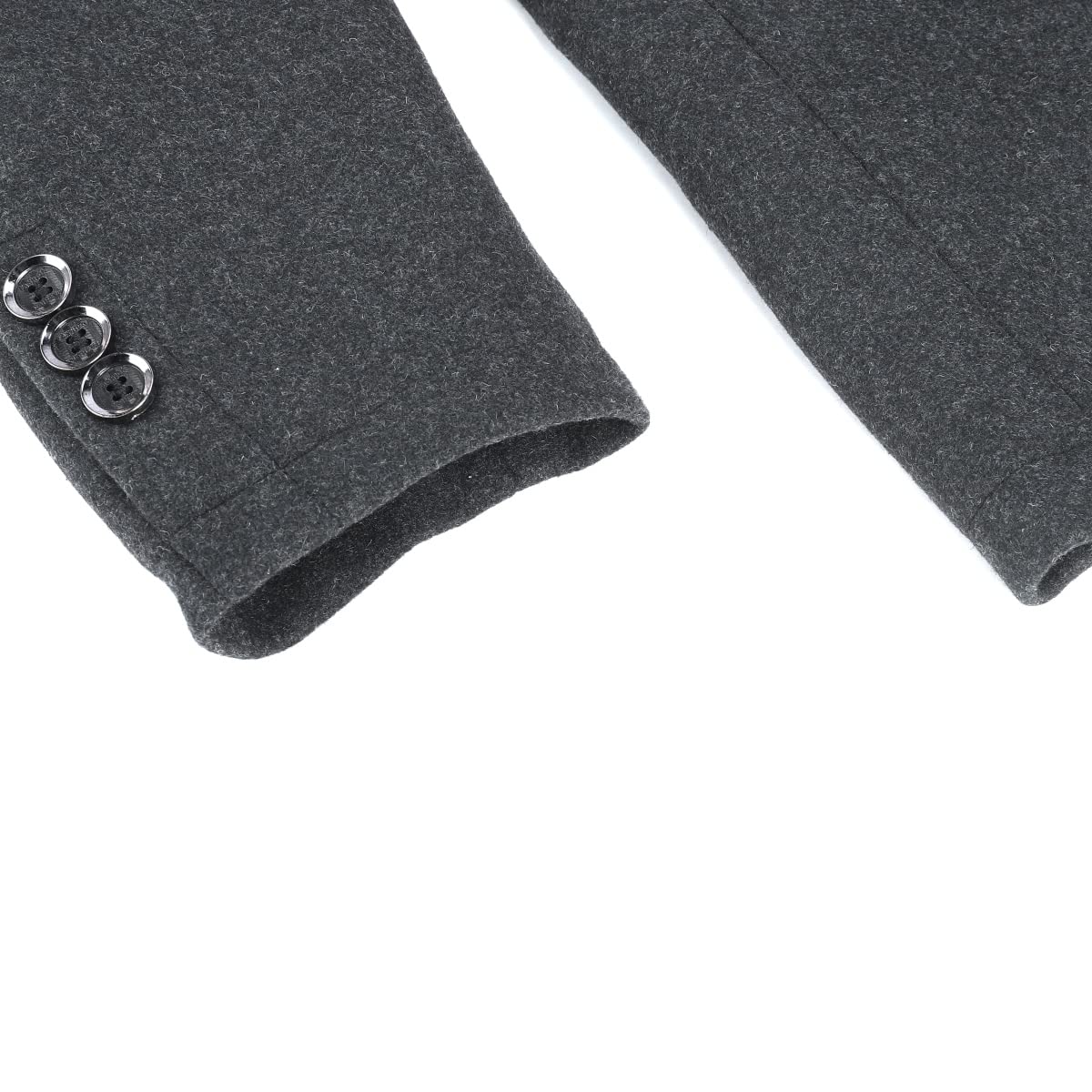 YOUTHUP Abrigos con Chaleco para Hombre de Invierno de Lana Trench Coat Casual Corto Chaqueta Gruesa