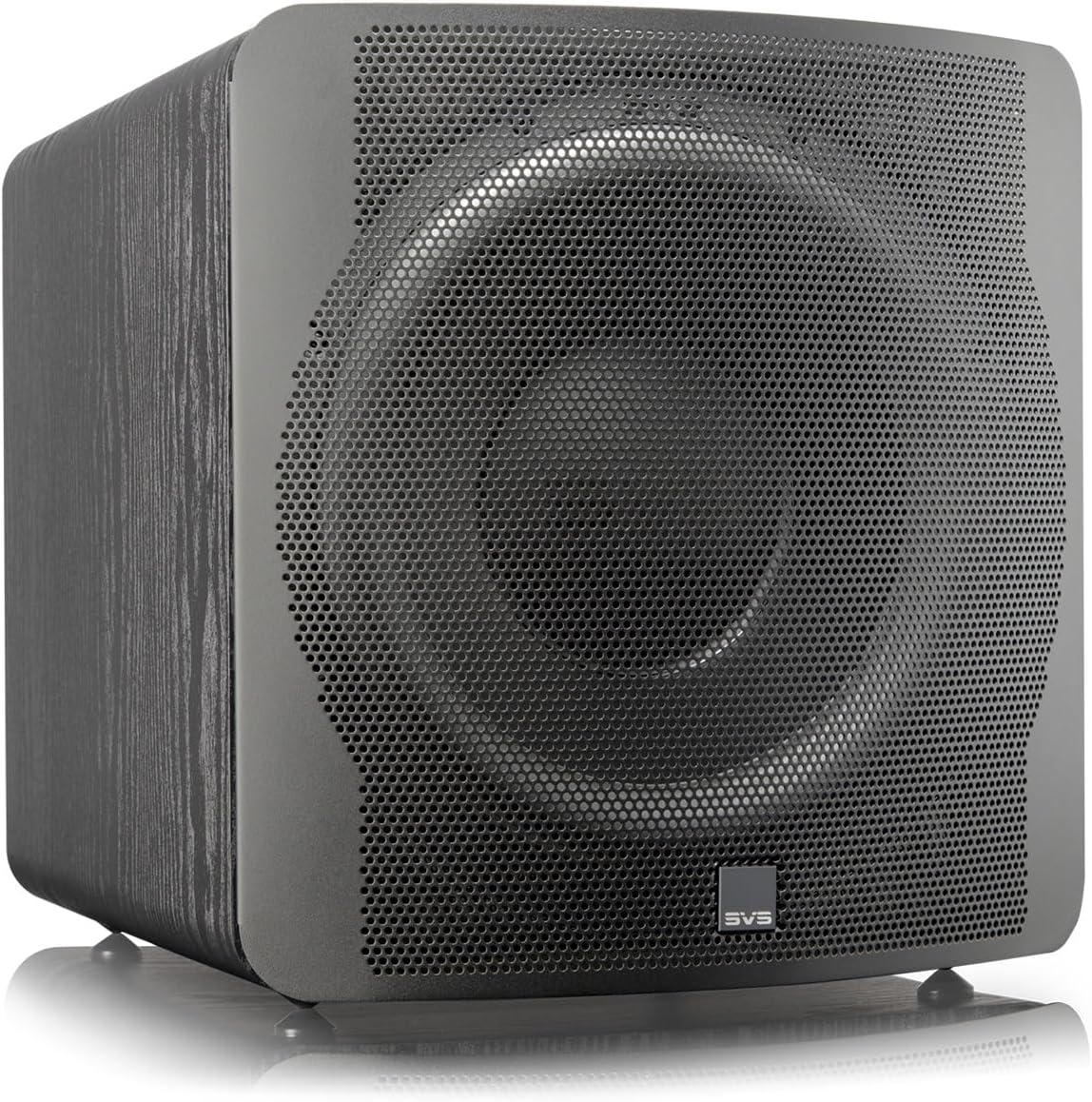 SVS SB-3000 13 Inch Sealed Subwoofer with SoundPath Wireless Audio Adapter (Black Ash)
