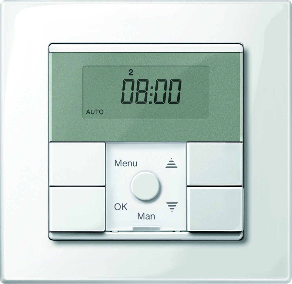 Merten MEG5755-0319 Zeitschaltuhr-module, polar white glossy, System M