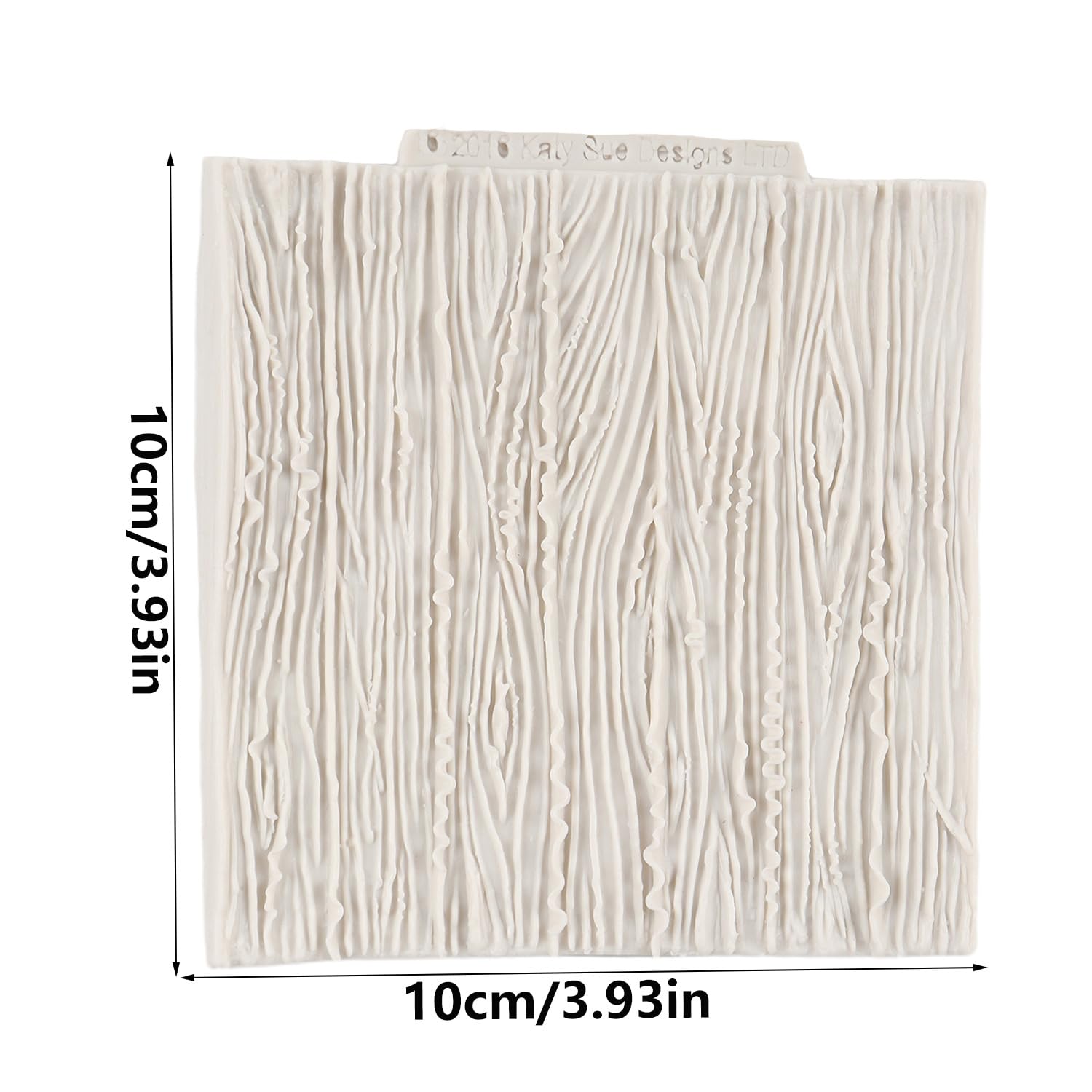 Wood Grain Tree Bark Silicone Molds Tree Bark Texture Fondant Impression Mat for Cake Decoration Cupcake Topper Chocolate Candy Polymer Clay Gum Paste