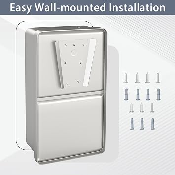 HARDURA Commercial Soap Dispenser Wall Mount Stainless Steel