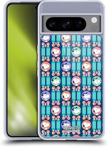 Miniatura 272 de Head Case Designs Funda de gel suave con licencia oficial de Peanuts House Snoopy Deco Dreams compatible con Samsung Galaxy S23 5G Casa,Blue