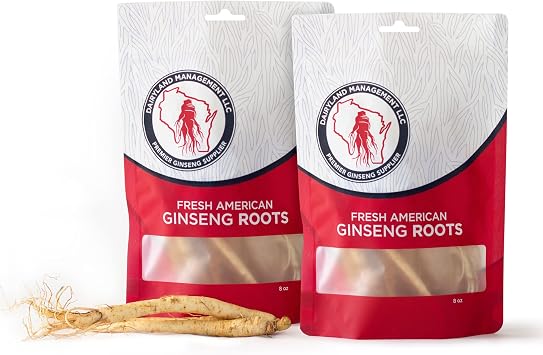 Dairyland Management LLC Fresh American Ginseng Roots 16 oz