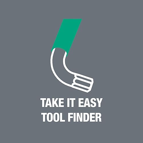 Miniatura 13 de Wera 05024335001 967/9 TX BO Multicolour 1 L-key set for tamper-proof TORX® screws, BlackLaser, 9 pieces