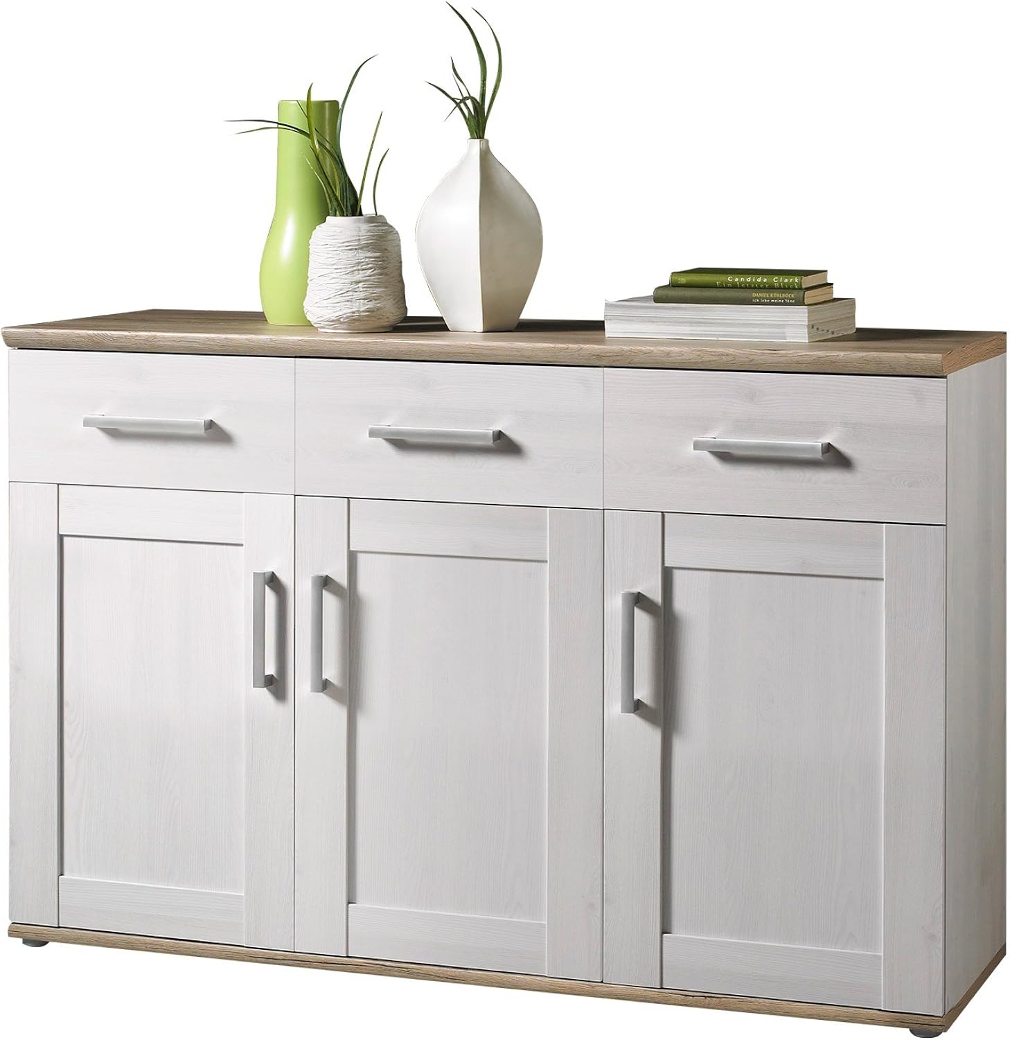Sanremo Eiche Lrche Sibiu Wei 2 Renate Mehrzweckschrank Anrichte