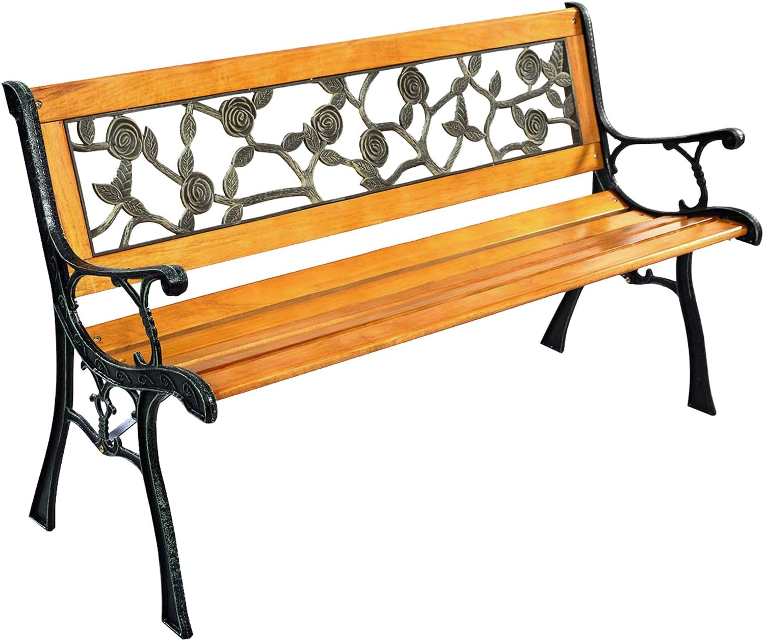 Park Bench Garden Metal Outdoor Furniture Benches Clearance