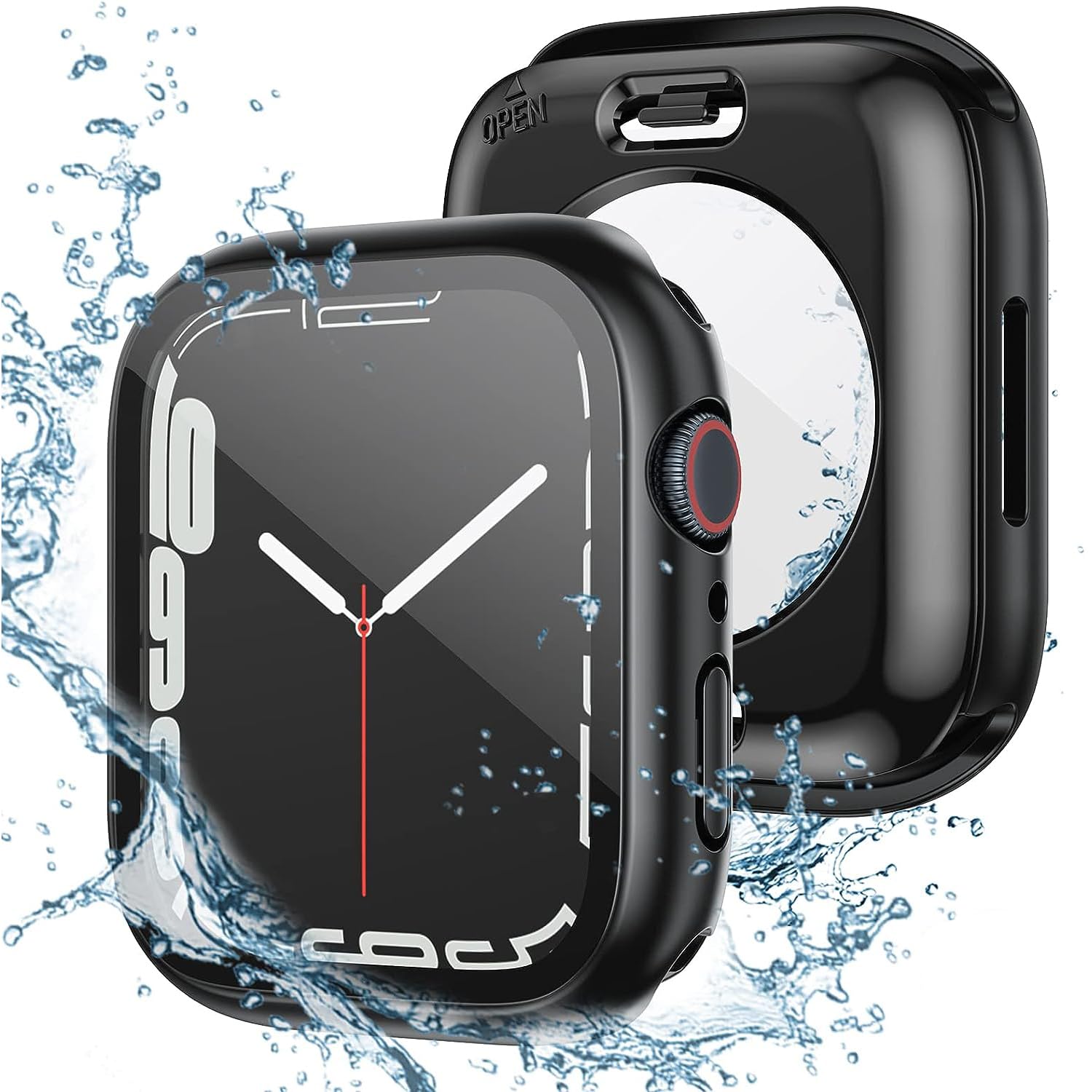 Amazon.co.jp: YOFITAR for Apple Watchケース 防水 45mm 44mm 41mm 