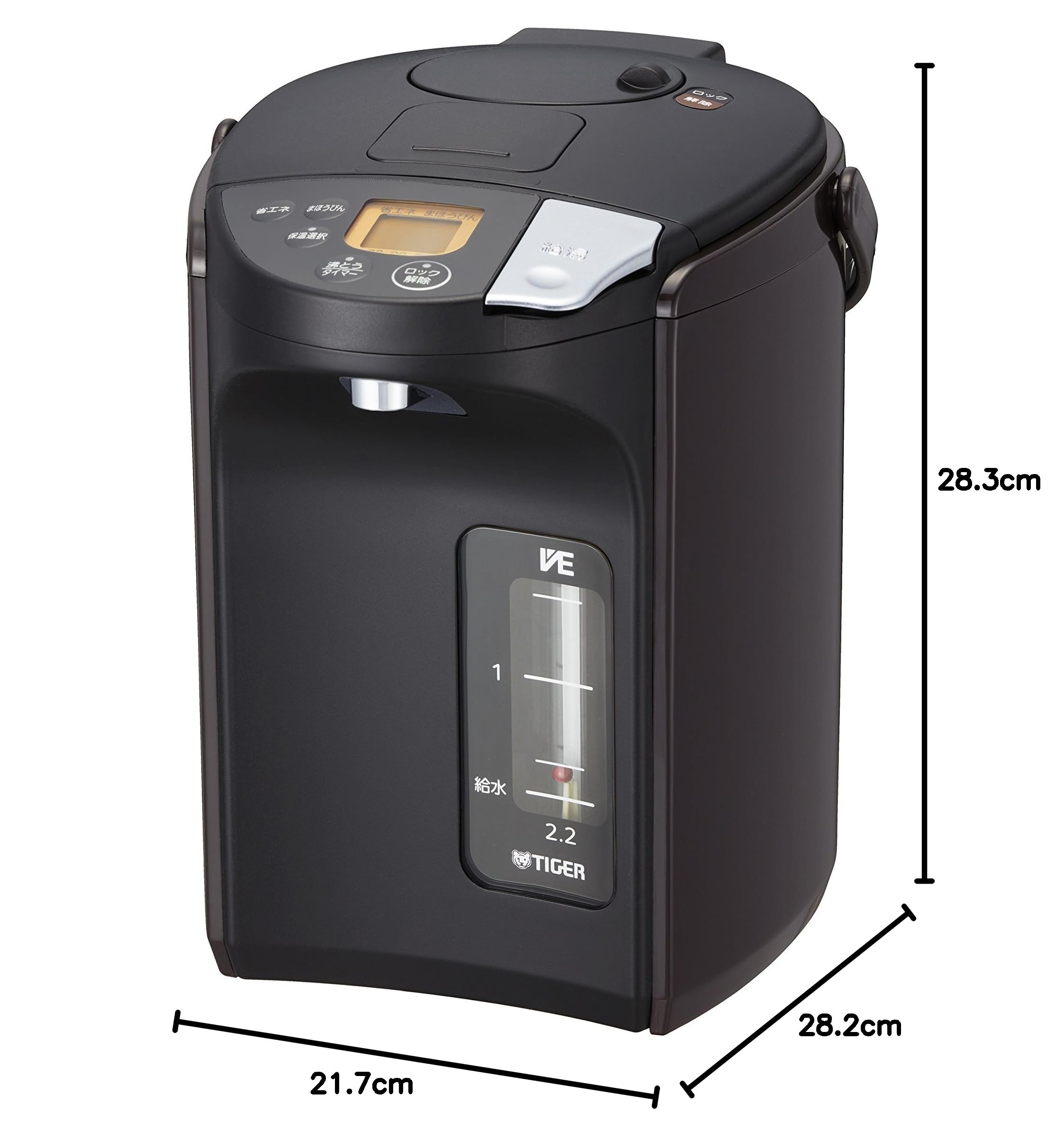 G4635　半年保証付き　動作良好　電気ポット　TIGER　PIS-A　3L　2019年製　送料A　札幌　プラクラ南9条店　キッチン家電　カード決済可能 タイガー（TIGER） 電気ポット 2.2L ホワイト PDR-G221-W 〈PDRG221-W