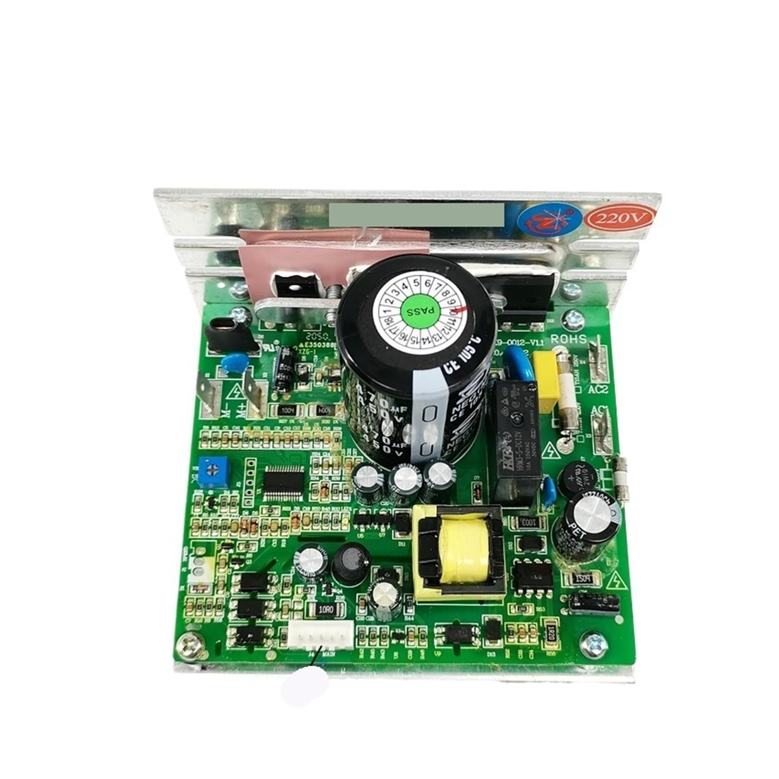 PCB-ZYXK9-0012-V1.1 Treadmill Motor Controller ，Compatible For BH ，fitness T100BT6441 Circuit Board Control Board Power Supply Board ZYXK9(4-PIN)