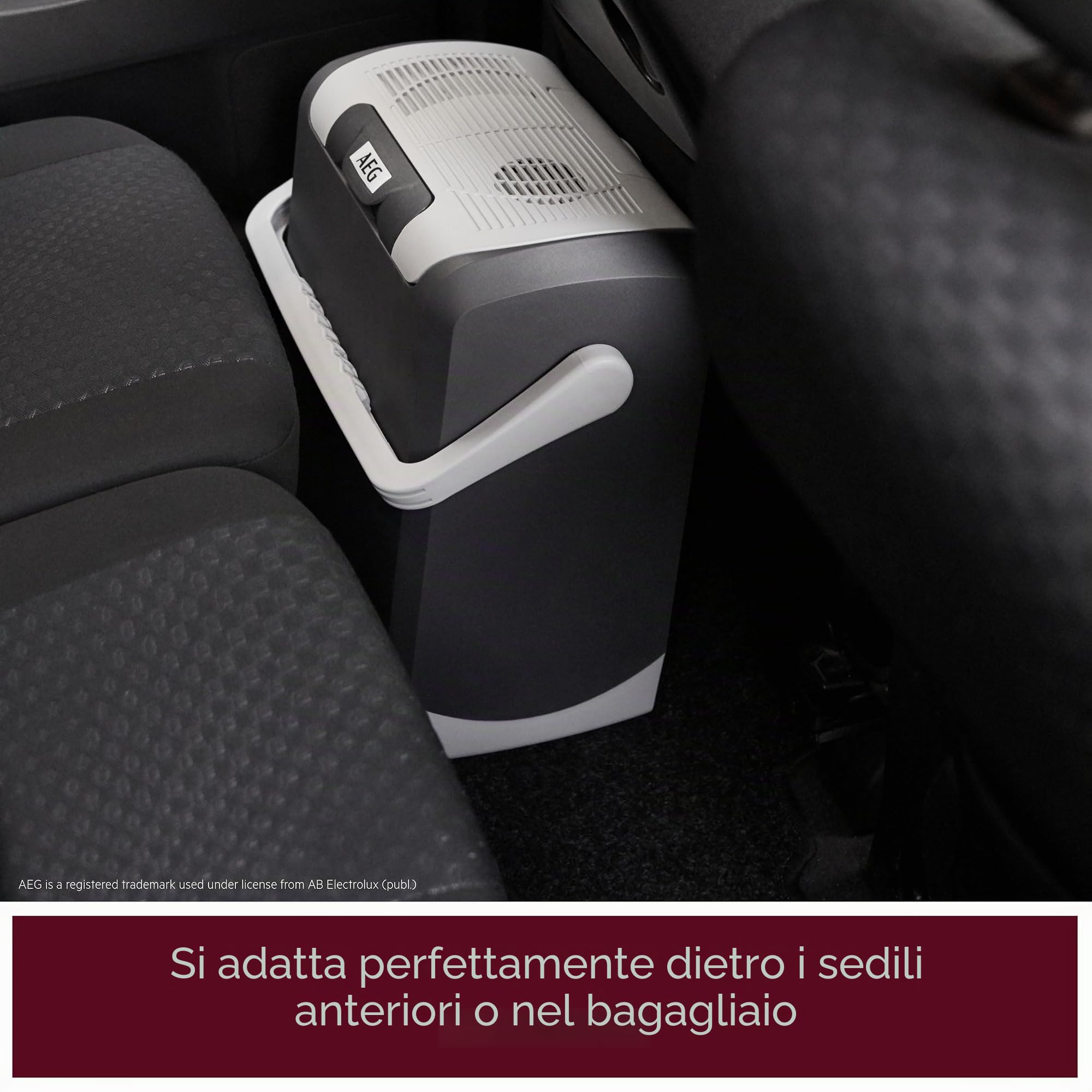 AEG Automotive 10695 Contenitore termoelettrico per Frigorifero e Riscaldamento KK 14 Litri, 12/230 Volt per Auto e Presa, 14 Liter