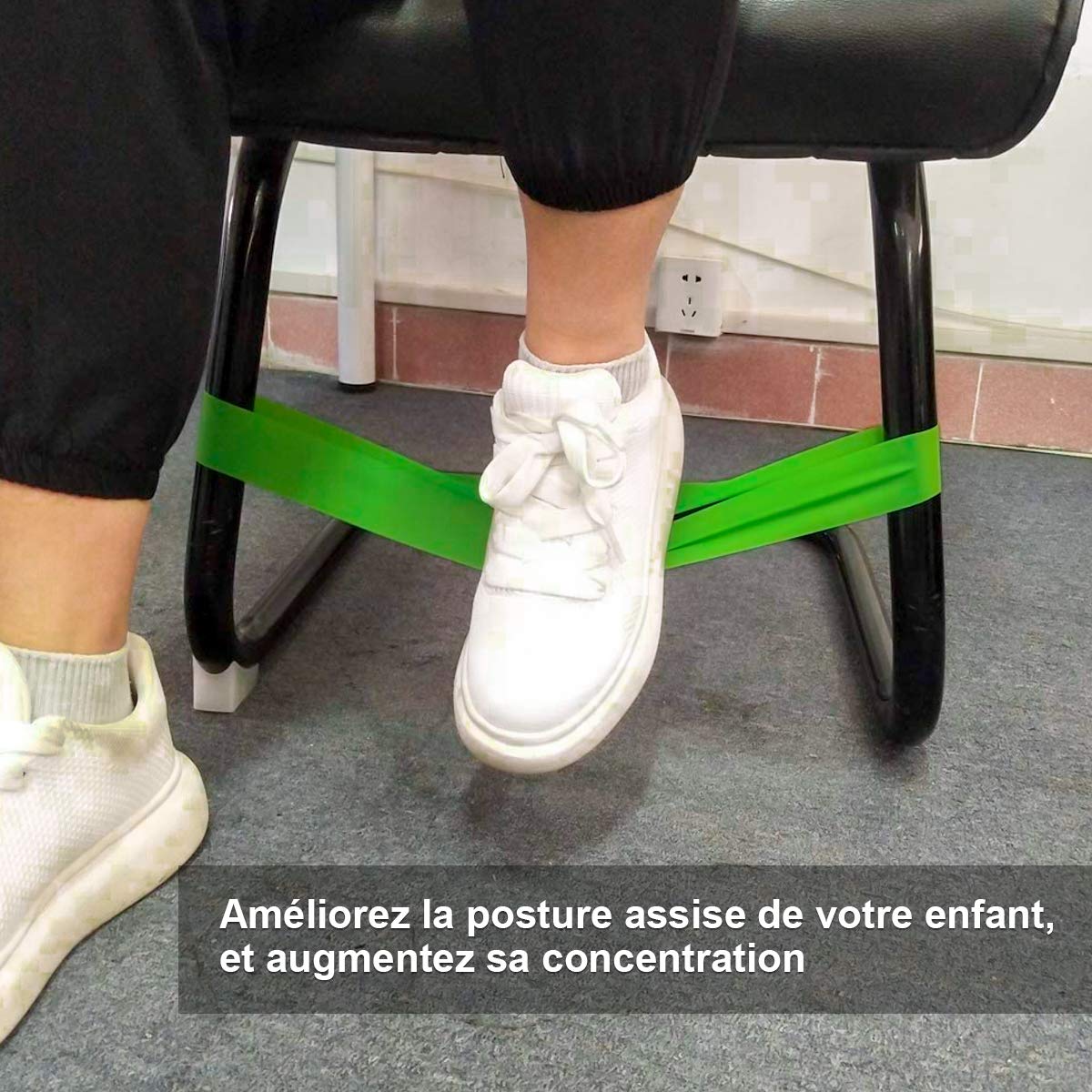 Bande élastique de Sport en Siliconen I Bande de résistance I Élastique de Fitness I