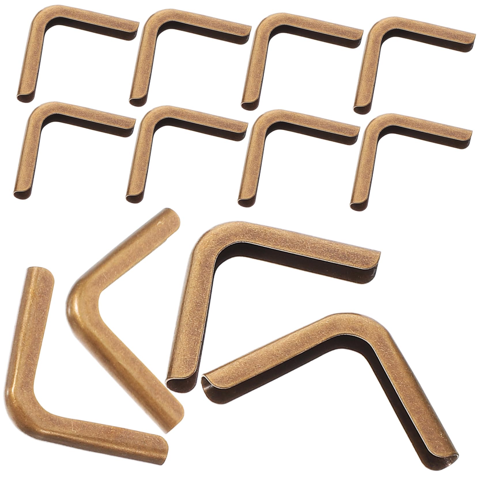 LALAFINA Metal Photo Album Corner Guards 100 Pcs Right Angle Edge Protectors Book Corners