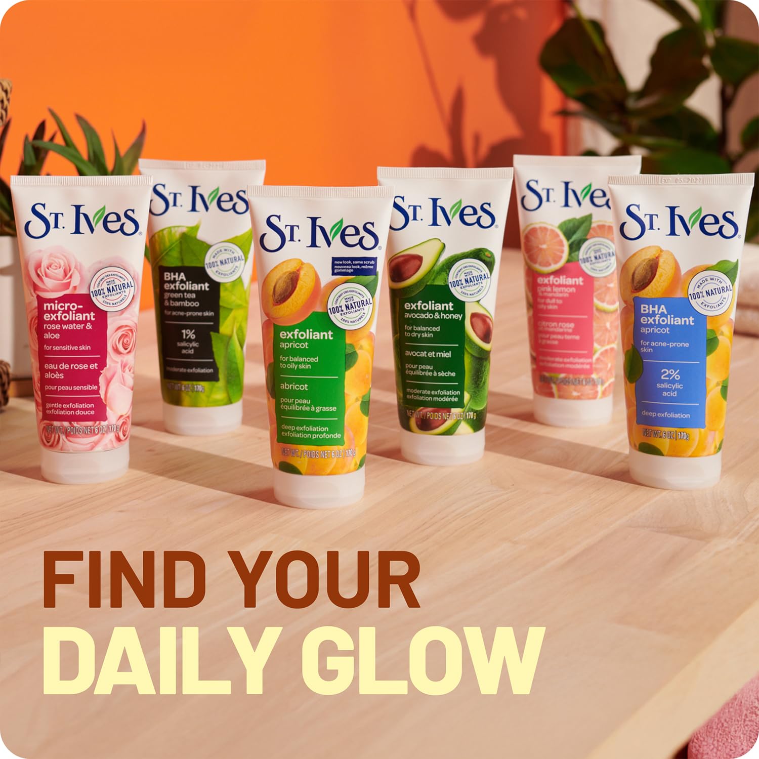 ST. Ives Fresh Skin Apricot Scrub, 150 ml