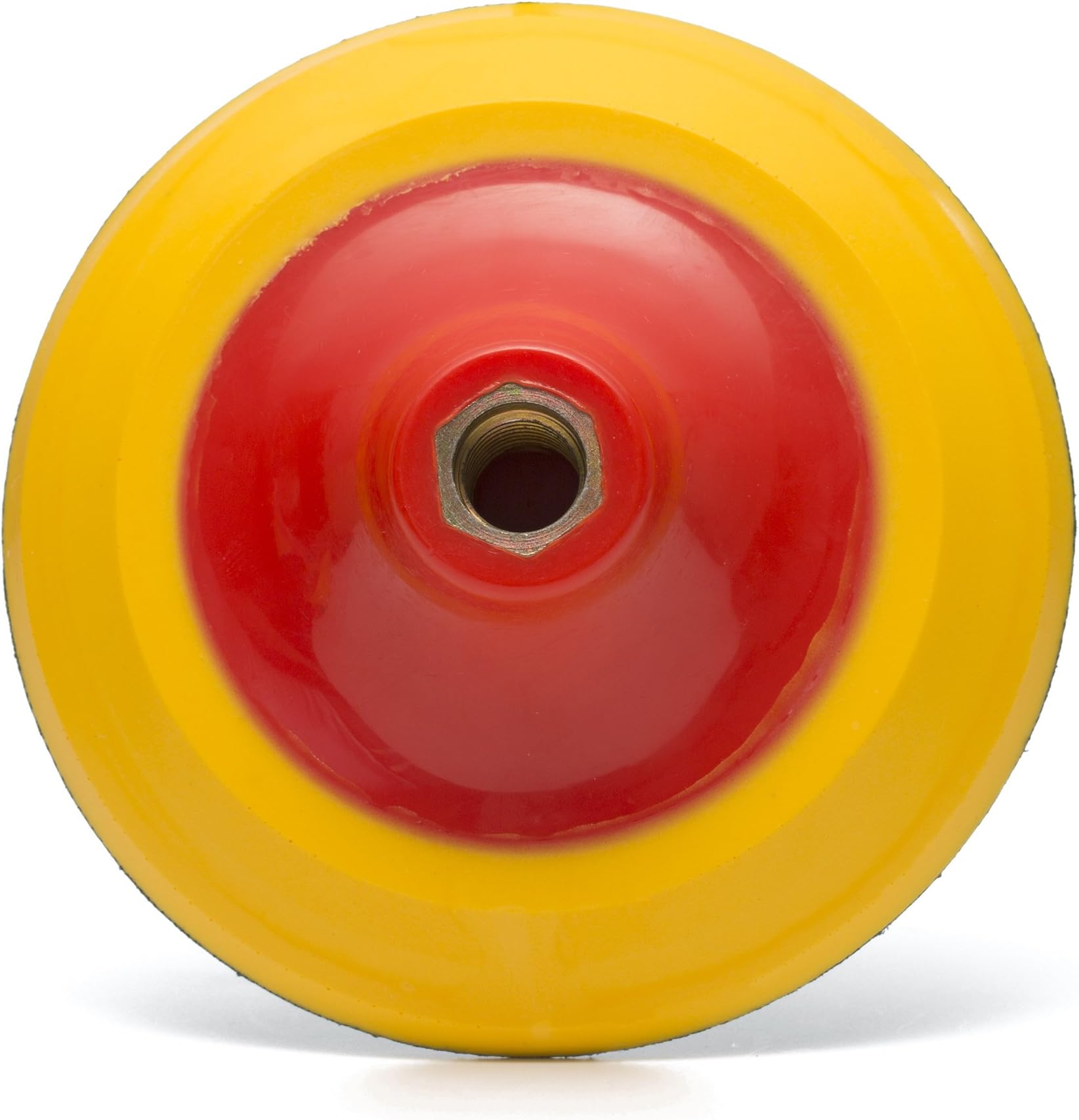 MaxiDetail BP1032 Rotary Backing Plate M14, Polishing Backing Pad with hook and loop fastener, 150mm / 6 inch