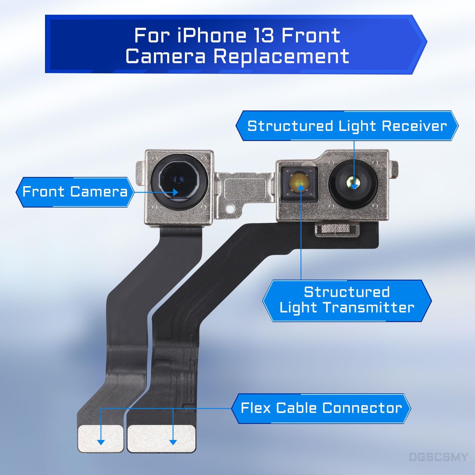 Amazon.com: DGSCSMY for iPhone 13 Front Facing Camera Replacement