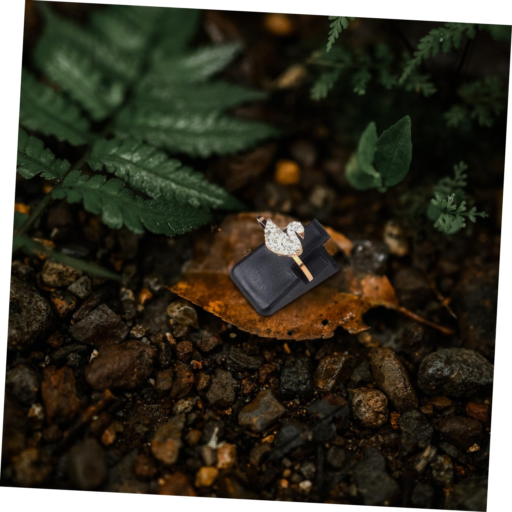 FOMIYES 3sets Plastic Ring Buckle Jewelry Ring Display Racks for Shop Finger Ring Shelf Finger Ring Organizer Ring Display Stand Ring Holder Finger Ring Storage Rack Ring Rack Black 35pcs*3