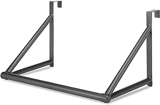 Whitmor Door Closet Rod, Gunmetal