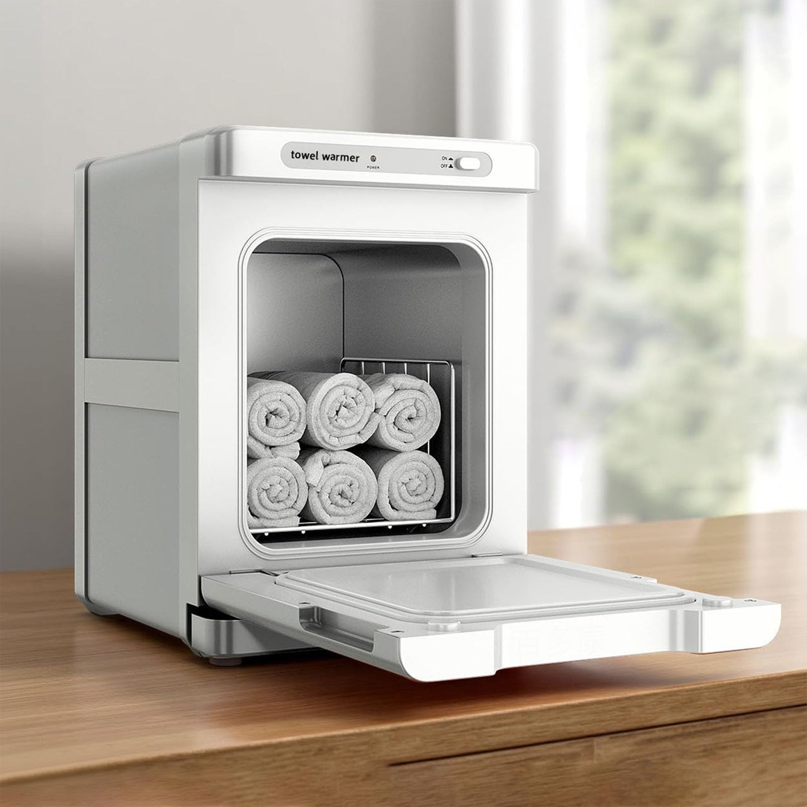 Calentador de Toallas para SPA Eléctrico con Temporizador y Vaporizador de Alta Eficiencia