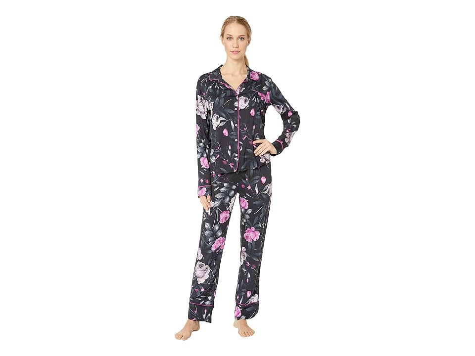 

P.J. Salvage Runway PJ Set (Smoke) Women's Pajama Sets, Gray