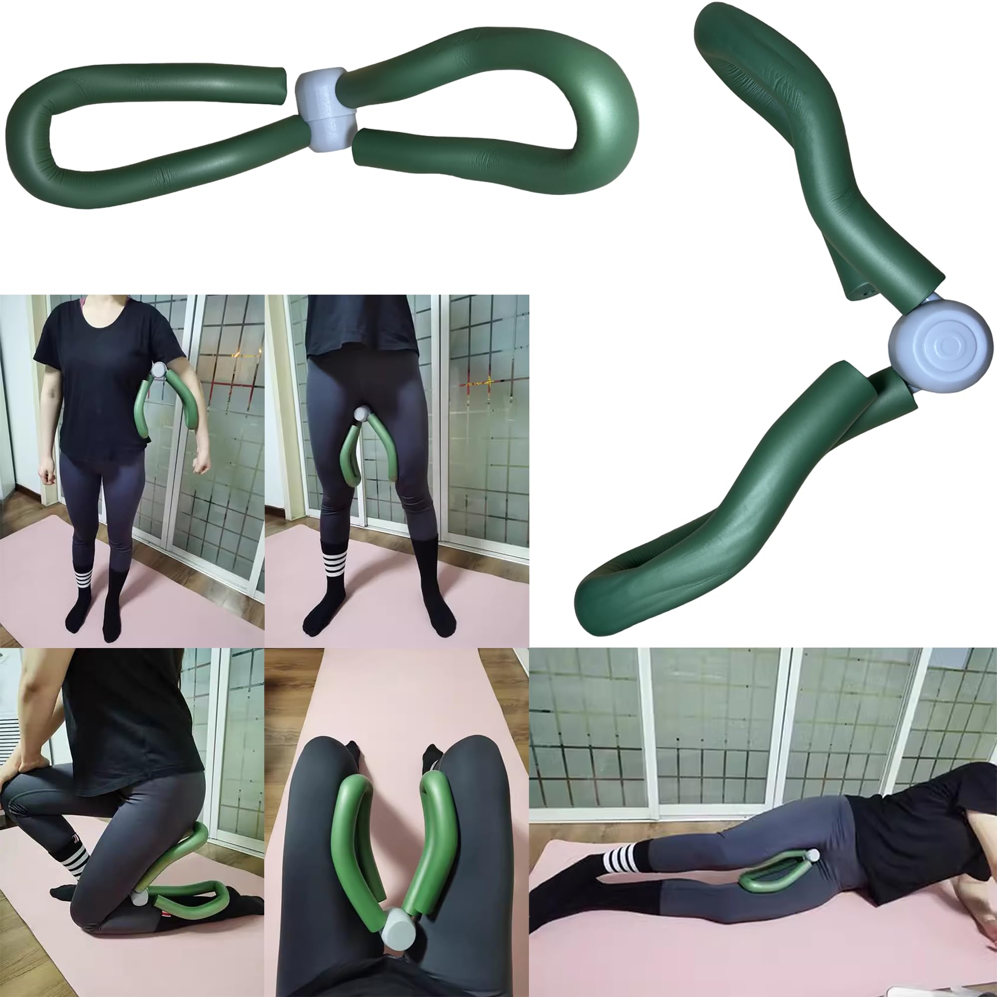 Hips Allenatore Del Pavimento Pelvico - Attrezzatura Per Allenamento Per Muscoli Uomini Donne Trainer Per Gambe Esercizio Interno Coscia Attrezzatura Sportiva Per Braccia Schiena Trainer