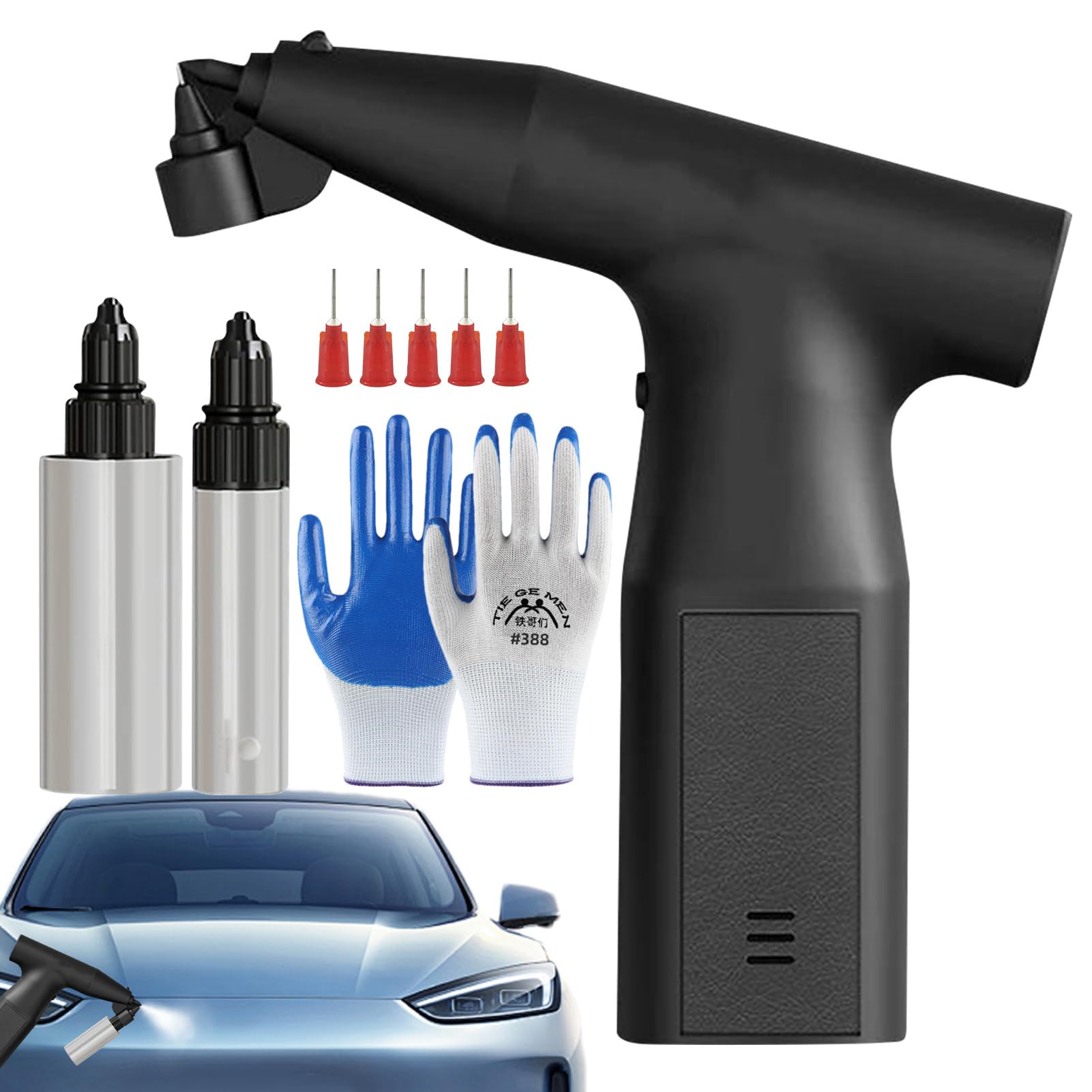 Pistola De Pintura Eléctrica Máquina De Pintura Inalámbrica | Herramienta Para Pintar Recargable Para Casa Interior Muebles Valla Techo Automotriz Gabinete Jardín Retoque