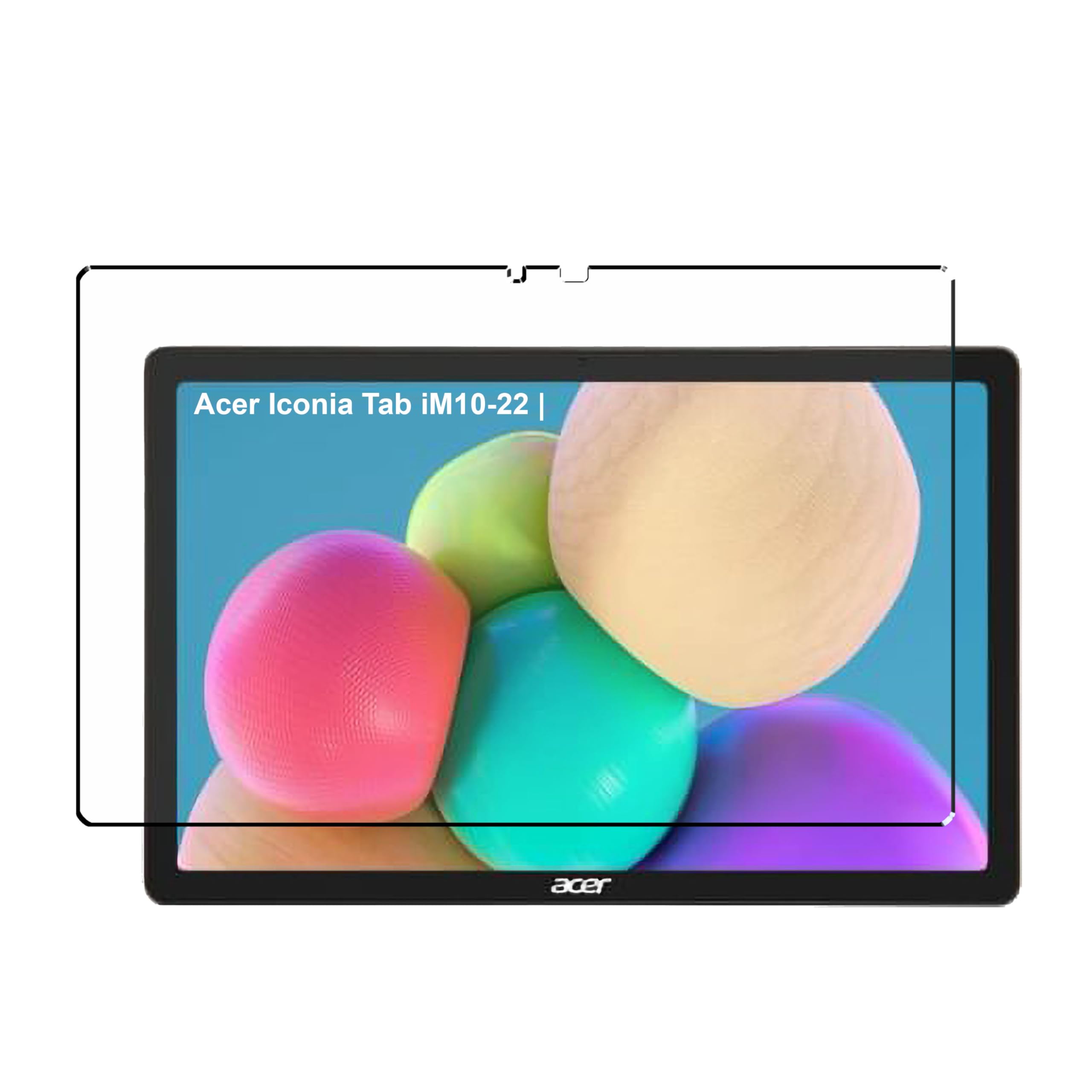 naxton® Screen Guard for ACER Iconia Tab iM10-22 10.36" Tablet, [Bubble Free], [Anti-Scratch], [HD Clarity] -NOT A TEMPERED GLASS