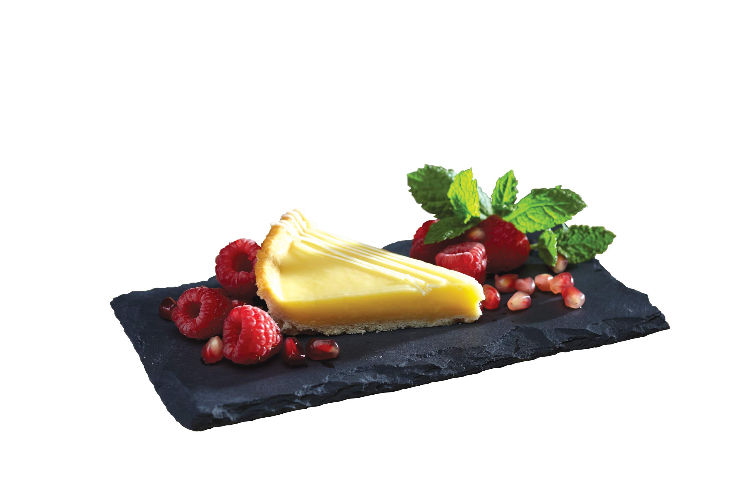 KitchenCraft Artesa Slate Plates/Double Coasters, Set of 2, 20 x 10 cm