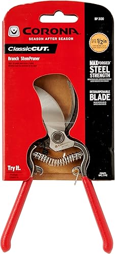 Miniatura 7 de Corona BP 3130 038313000080 ClassicCUT - Podadora manual de derivación forjada, corte de 12 pulgada, marrónA