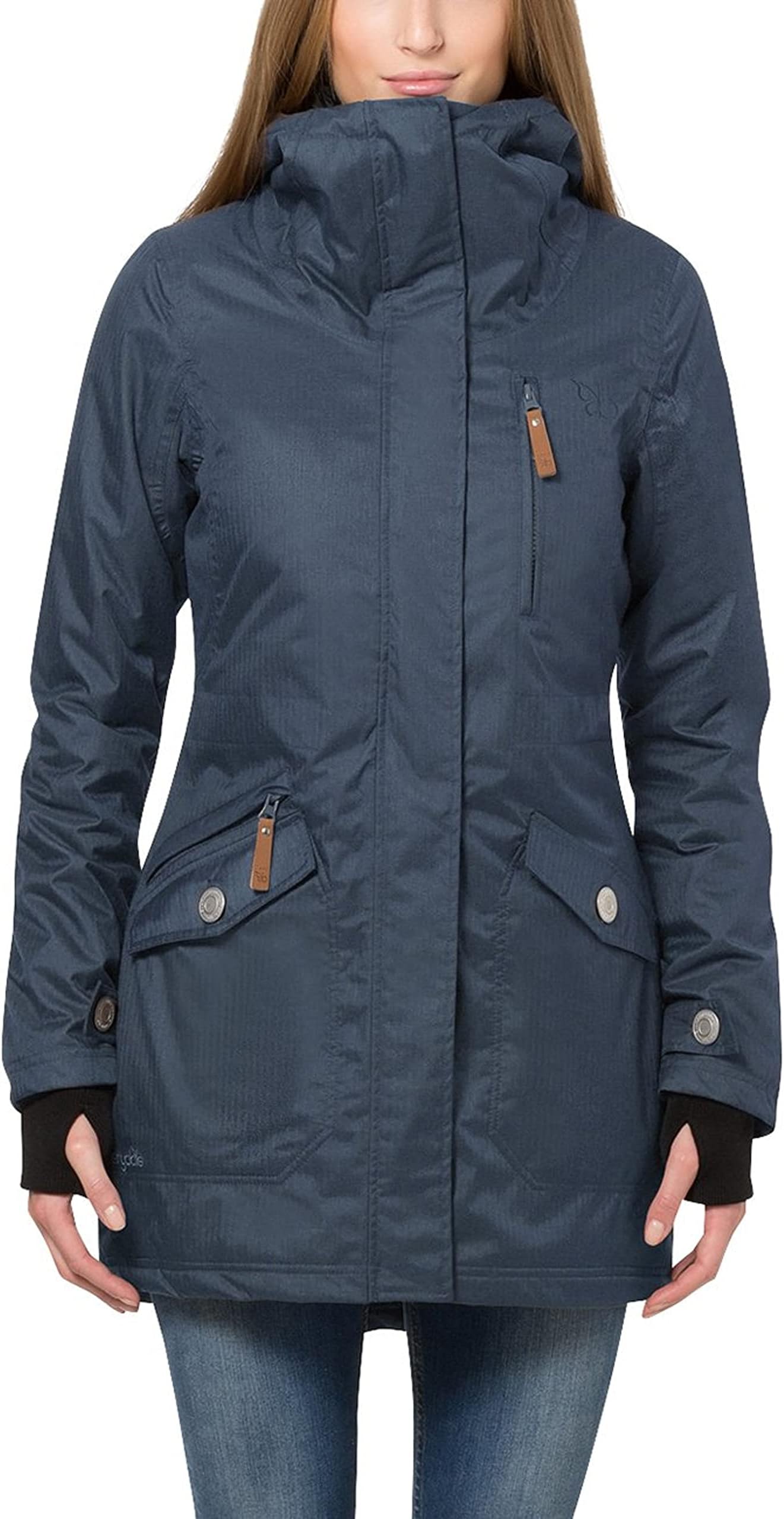 berydaleLadies Winter Parka, Windproof and Waterproof